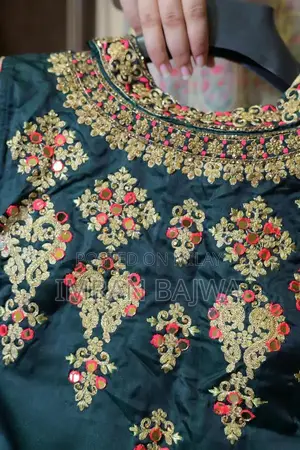 Elegant Embroidered Long Frock - Classic Women's Design