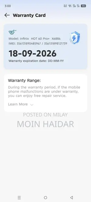 Infinix Hot 60 Pro Plus Smartphone with Advanced Features