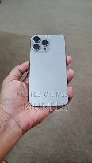 Pro Max Natural Titanium Smartphone Unlocked LLA Model