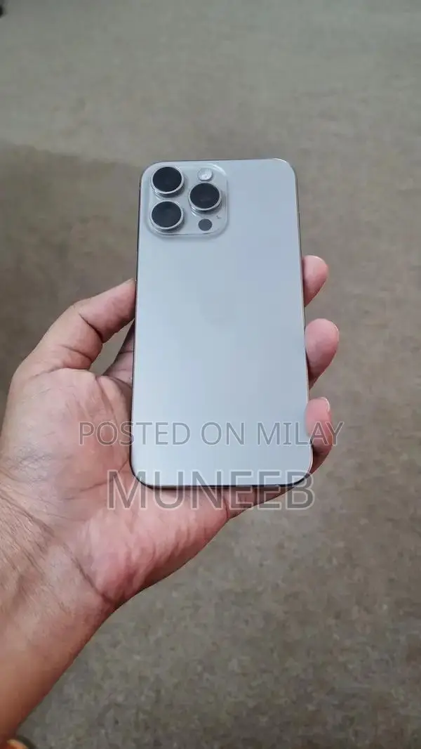 Pro Max Natural Titanium Smartphone Unlocked LLA Model