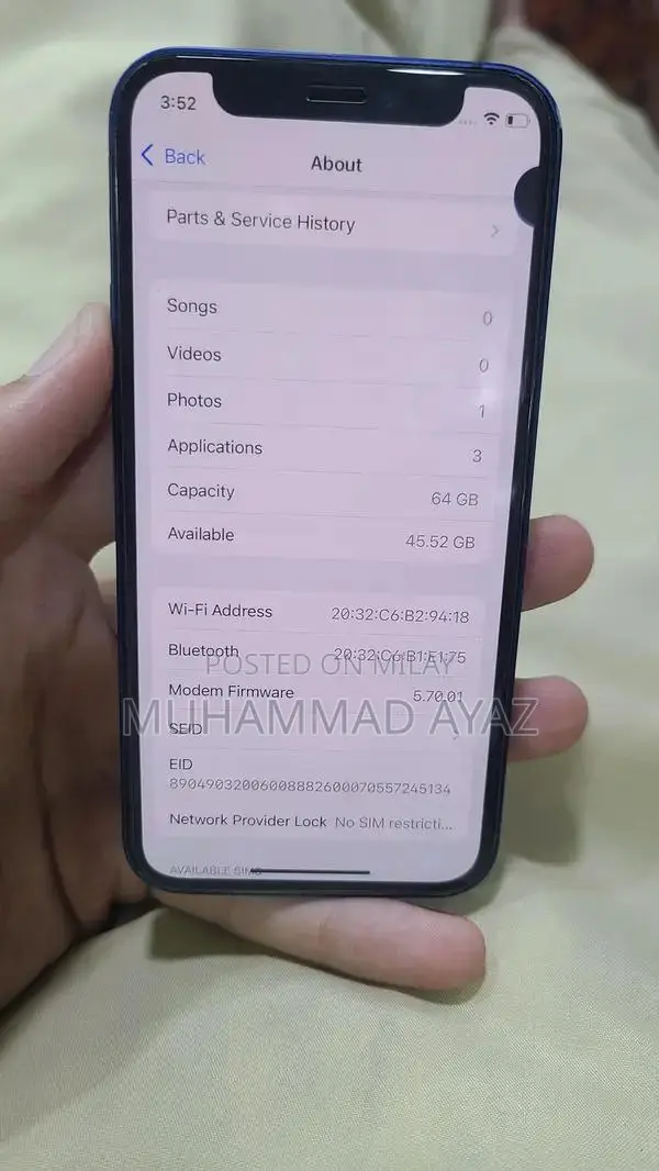 64GB iPhone 12 Mini Factory Unlocked Smartphone