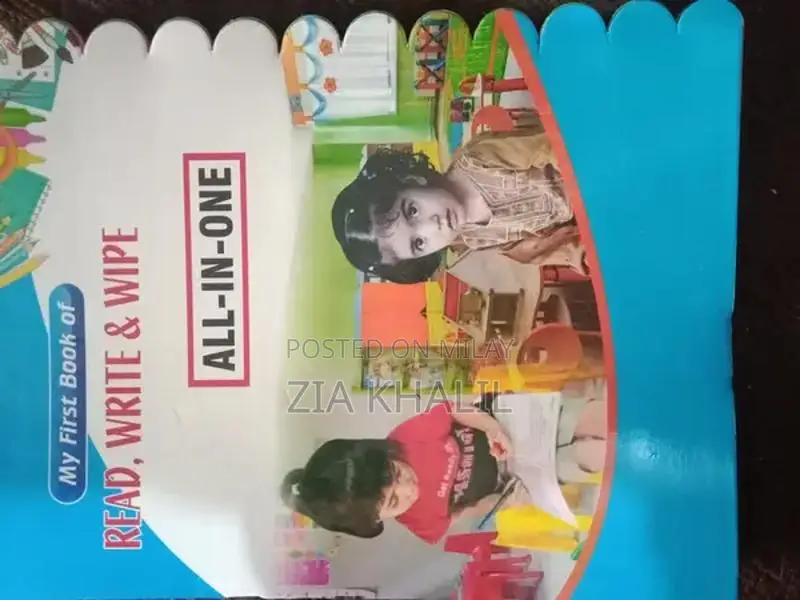 Multipurpose Kids Learning Whiteboard Book - Educational Writing Board