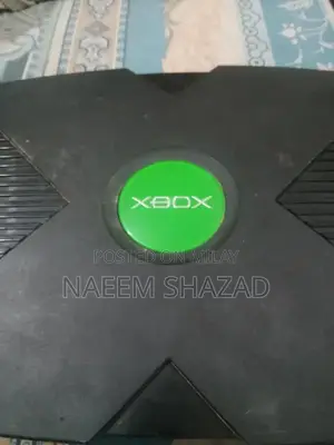 Original Xbox Classic Gaming Console 2001 Model