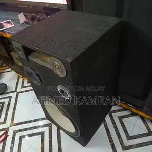 Sony DJ High-Power 15-Inch Home Audio Wooden Speakers