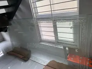 Large Glass Dining Table Top Clear Surface 8ft x 4ft