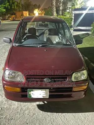 Photo - 2001 Daihatsu Coure Hatchback - Well-Maintained Red Automatic