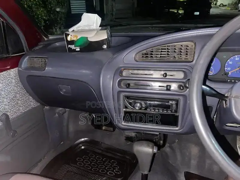 2001 Daihatsu Coure Hatchback - Well-Maintained Red Automatic