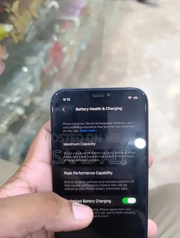 Refurbished iPhone 12 - 64GB, Good Condition, Original Display