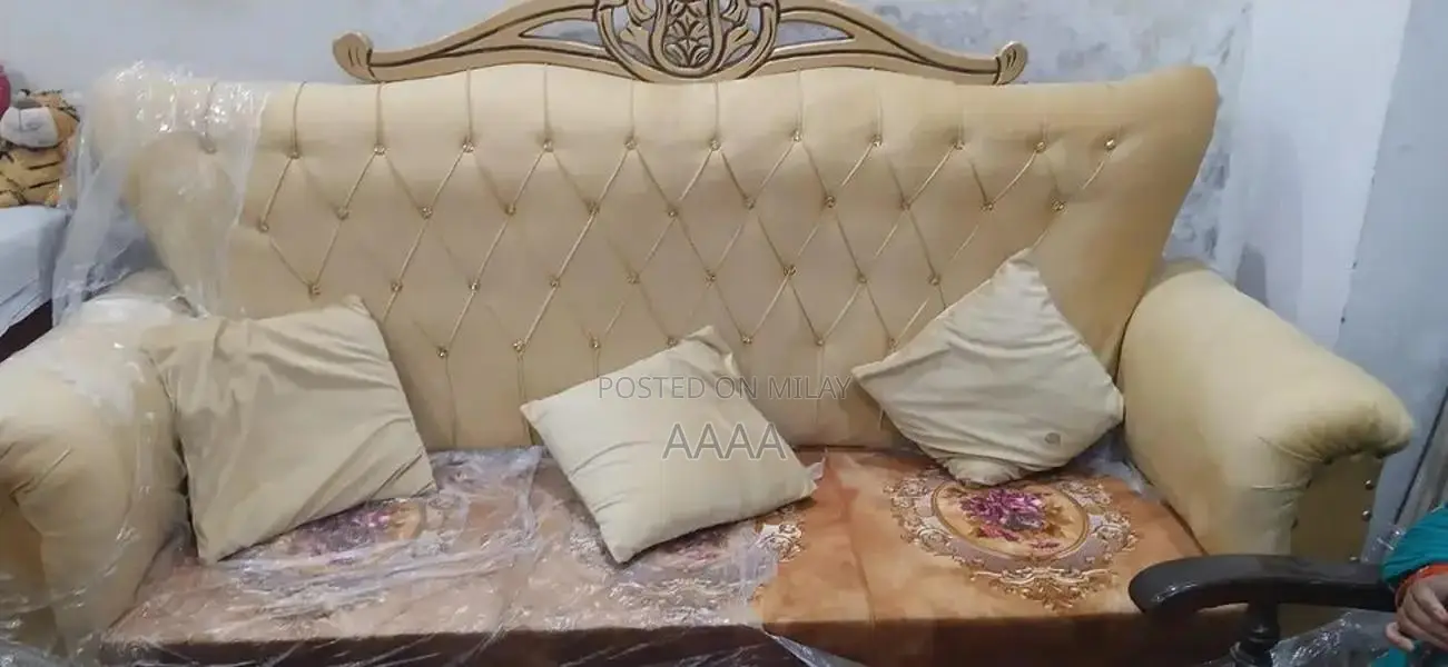 5 Seater Master Foam Sofa Set - Brand New Comfortable Seating