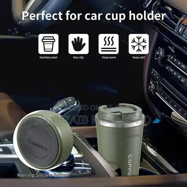 Insulated Stainless Steel Travel Coffee Mug 380ml