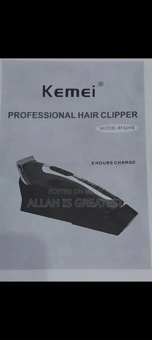 Kemei Professional Electric Hair and Beard Trimmer with Accessories