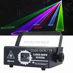 Photo - Bluetooth DJ Laser Projector Light for Parties and Events