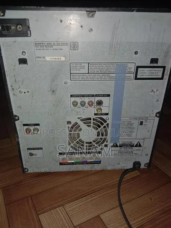 Sony amplifier off hai ye