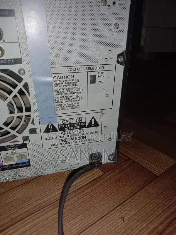 Sony amplifier off hai ye