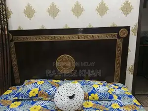 Photo - King Size Bed Frame with Side Tables