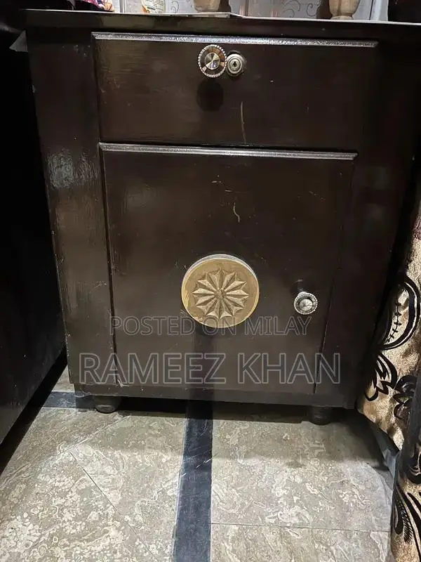 King Size Bed Frame with Side Tables