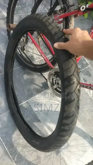 Sports Cycle with Extra Tyre and Original Covers