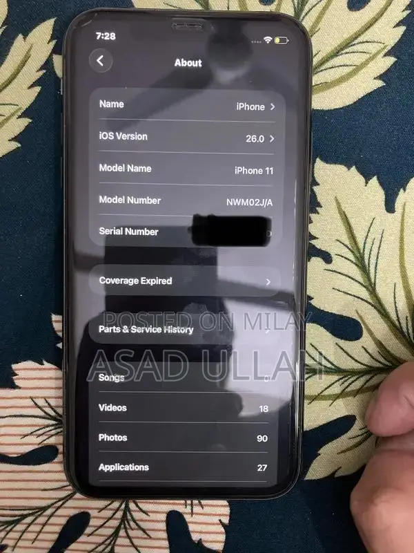 Apple iPhone 11 128GB Lightly Used Smartphone