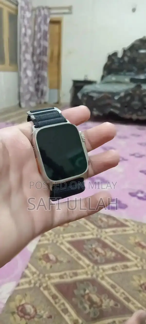 Login LT W10 Smart Watch with 3 Interchangeable Straps and Charger