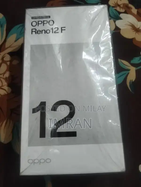 Oppo Reno 12f Smartphone 8GB RAM 256GB Storage 4G Enabled