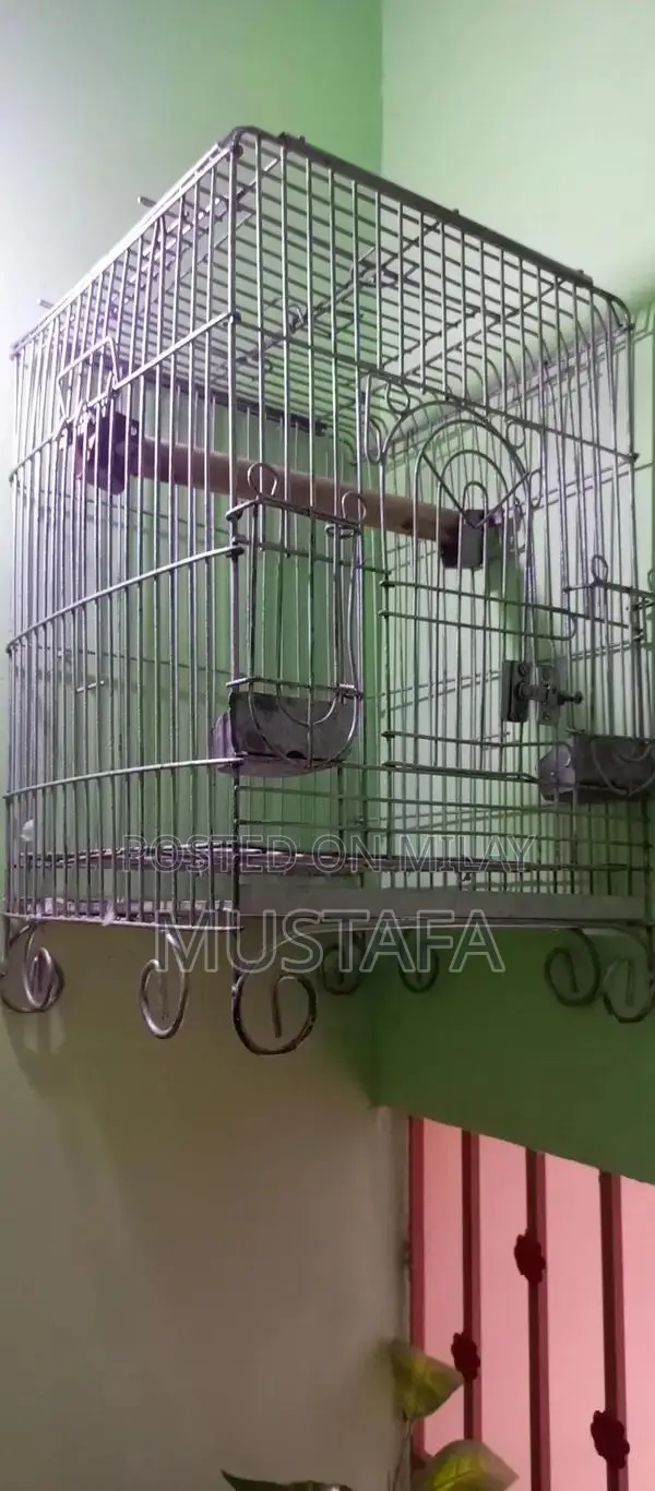 Strong Durable Iron Pet Cage for Long-Lasting Use
