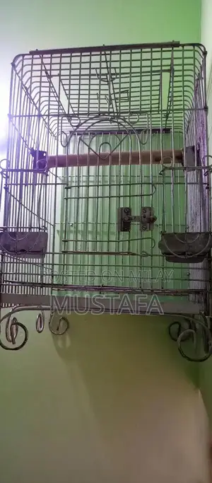 Strong Durable Iron Pet Cage for Long-Lasting Use