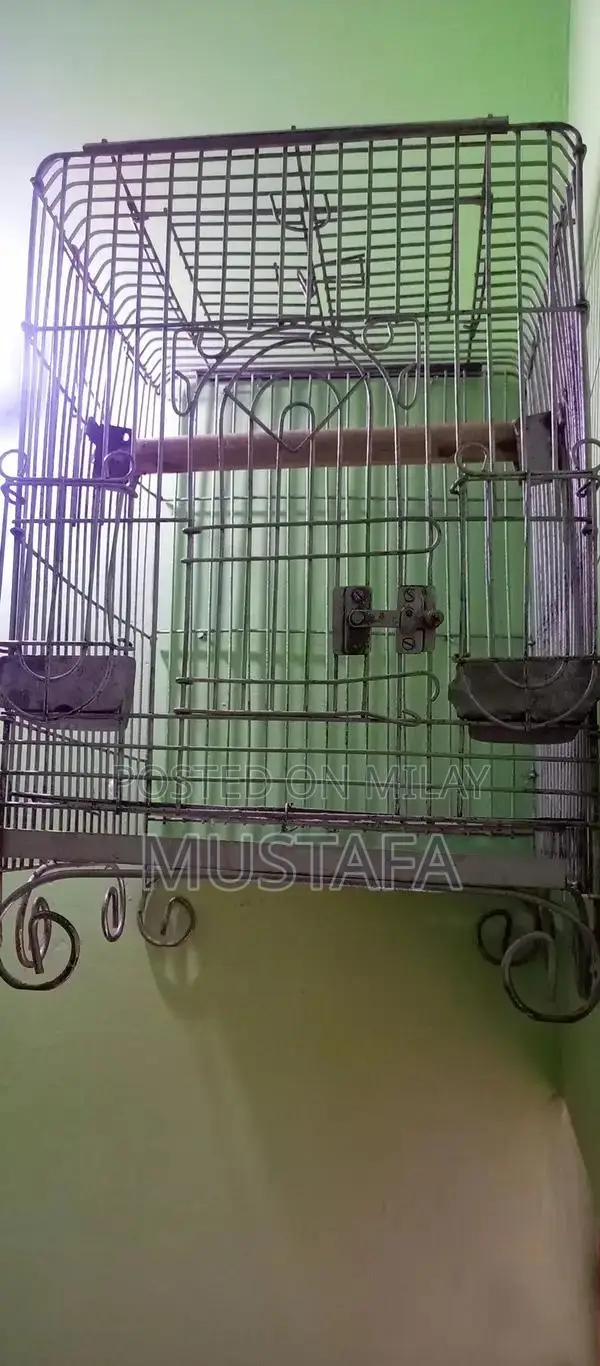 Strong Durable Iron Pet Cage for Long-Lasting Use
