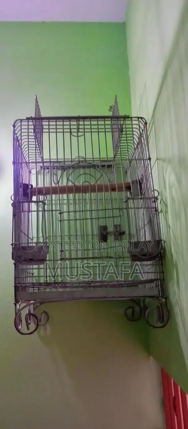 Strong Durable Iron Pet Cage for Long-Lasting Use