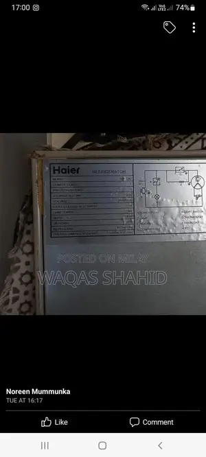 Haier 345L Refrigerator - Excellent Condition, Ready for New Home