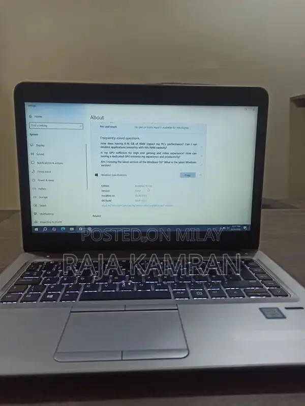 HP Business Laptop i5 6th Generation Notebook