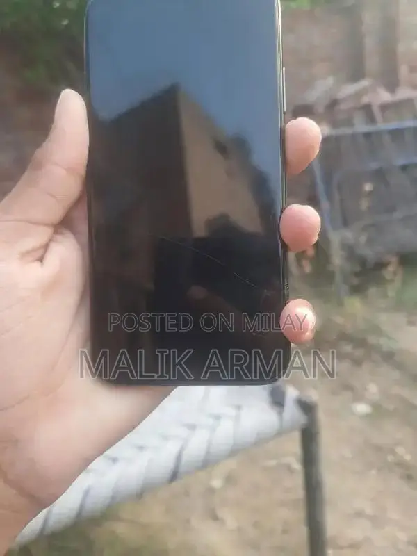 Apple iPhone X Smartphone with Panel Crack
