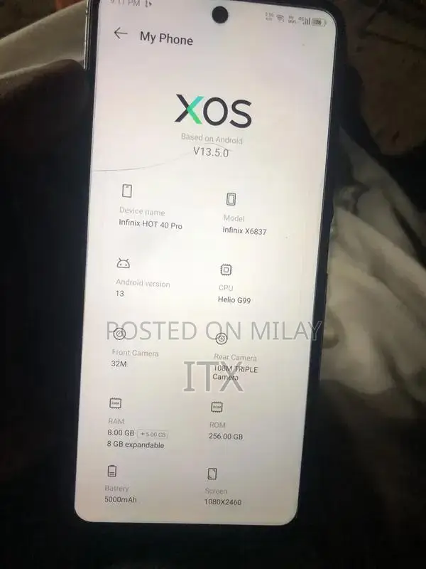 Hot 40 Pro Smartphone - High Performance Mobile Device