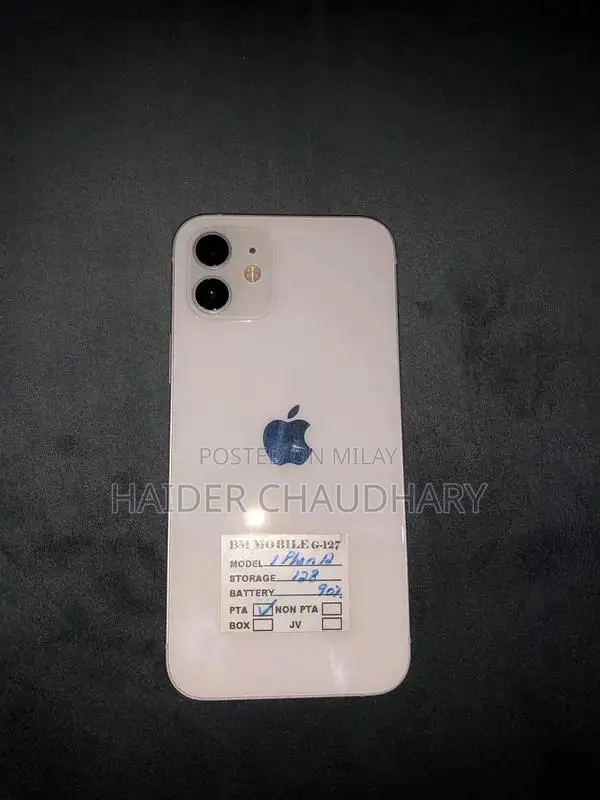 Apple iPhone 12 128GB Smartphone - Excellent Condition