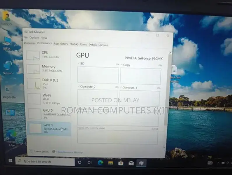 Lenovo T470p Gaming Laptop - Core i7, 8GB RAM, 256GB SSD, NVIDIA Graph