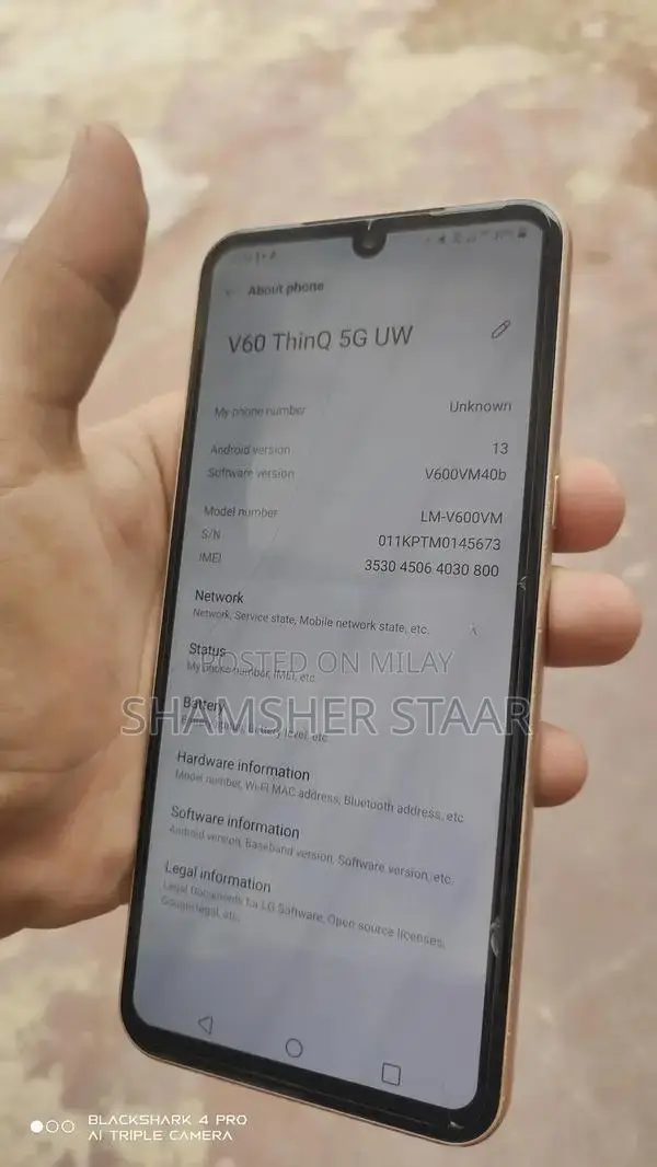 LG V60 ThinQ 5G Smartphone with Dual Display