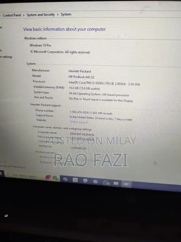 HP ProBook 640 G2 Business Laptop