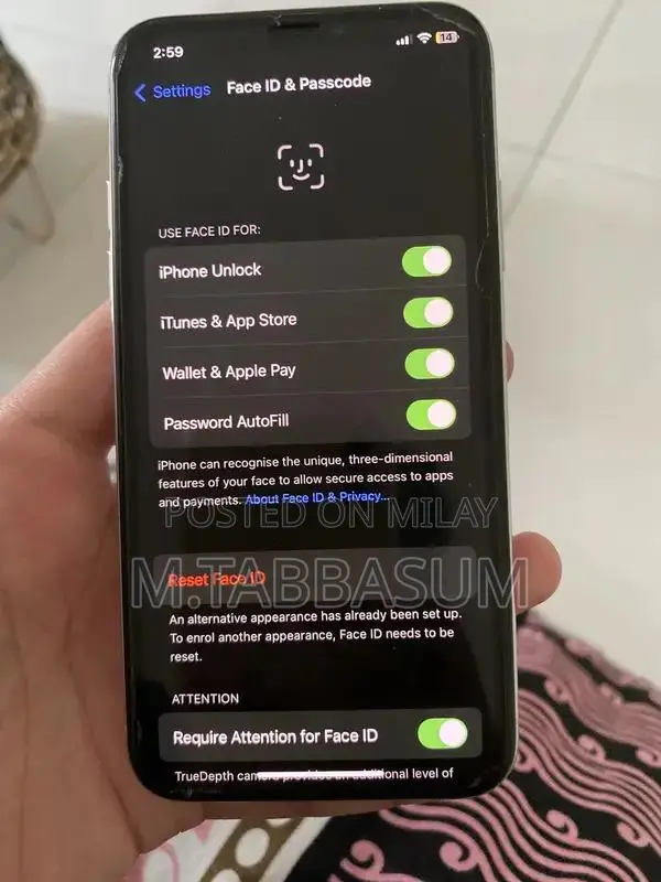 Apple iPhone X 256GB PTA Approved Premium Smartphone