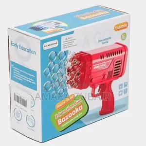 Photo - Kids Bubble Blaster Water Gun with LED Lights