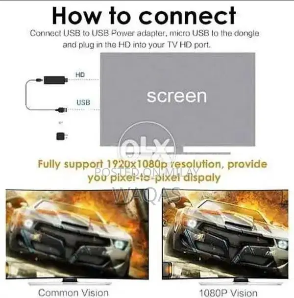 Mira Cast Screen Wireless Display Dongle Adapter