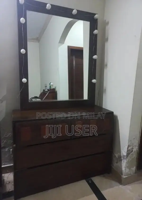 Solid Sheesham Wood King Sized Low Bed Set with Mattress and Side Tabl