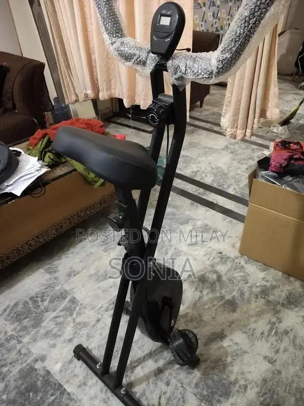 Indoor Exercise Bicycle - Compact Home Fitness Cycle