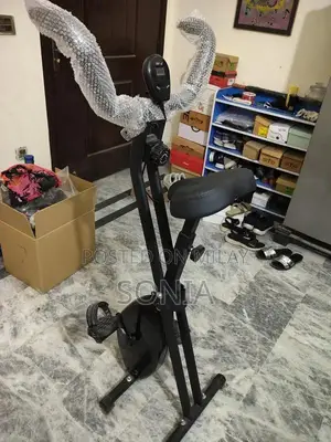 Indoor Exercise Bicycle - Compact Home Fitness Cycle