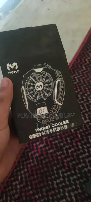 Portable Cooling Fan with Temperature Display