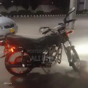 Karachi Modified Cassi 125cc Motorcycle with LED Lights