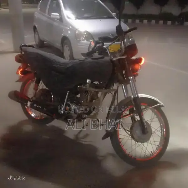 Karachi Modified Cassi 125cc Motorcycle with LED Lights