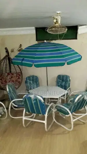 Photo - Outdoor Pipe Chair Garden and Patio Furniture Set