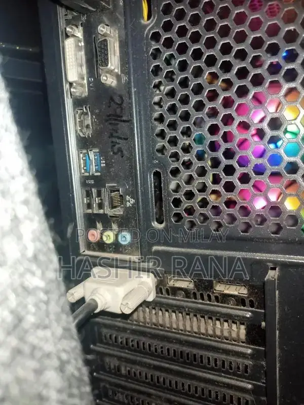 High-Performance Gaming PC with Monitor and Accessories