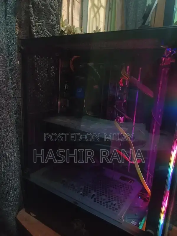 High-Performance Gaming PC with Monitor and Accessories