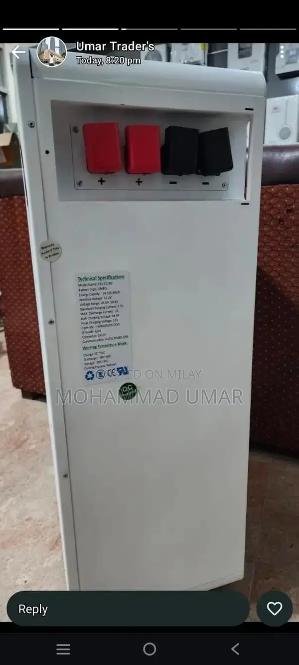 CATL Lithium LiFePO4 Battery 51.2V 280Ah 14kW