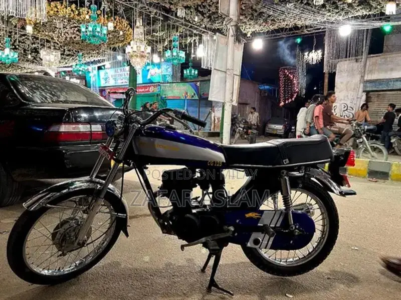 Honda CG 125 Classic Motorcycle - 1997 Model, Single-Owner